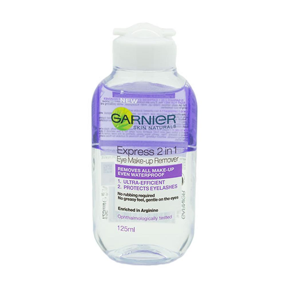 Garnier Express 2 In 1 Eye Make Up Remover 125ml Inish Pharmacy Ireland