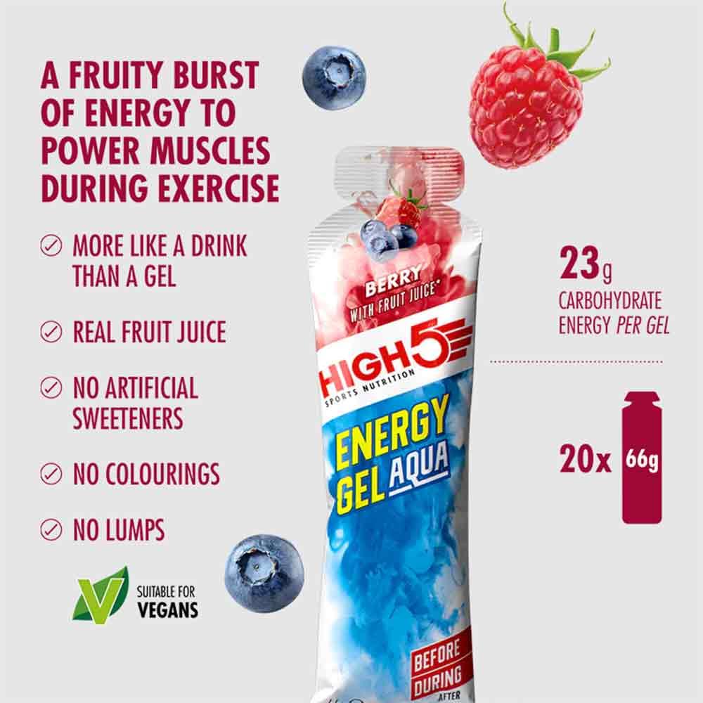 High 5 Energy Aqua Gel Berry Inish Pharmacy Ireland