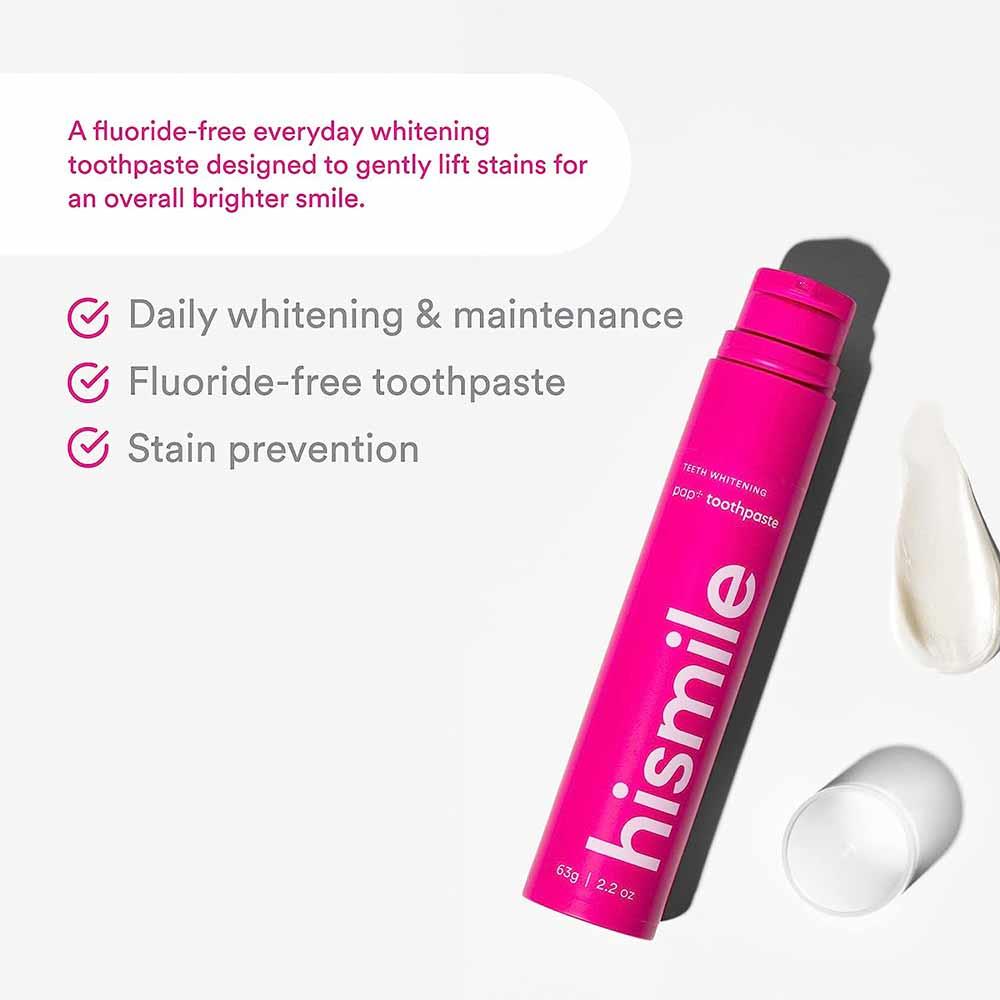 HiSmile Whitening PAP+ Toothpaste Inish Pharmacy Ireland