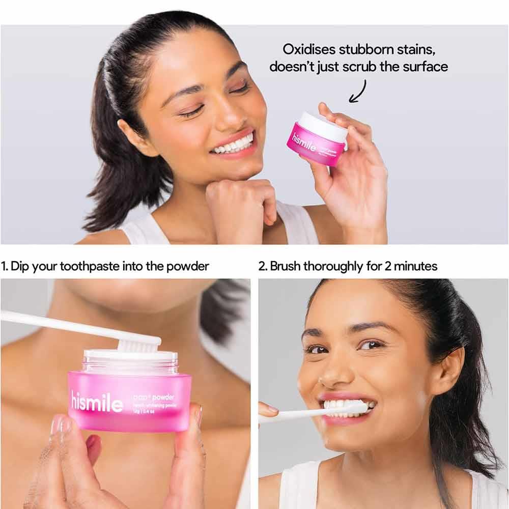 HiSmile Whitening PAP+ Powder Inish Pharmacy Ireland