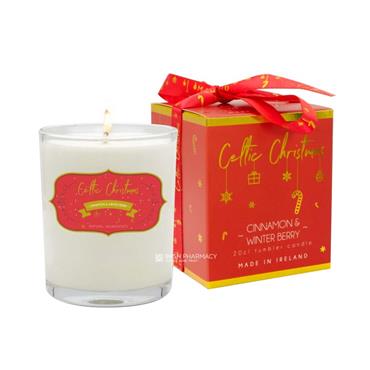 Celtic Candles Cinnamon & Winter Berries Aromapot
