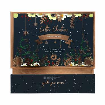 Celtic Candles Nollaig Shona 4-Wick Candle
