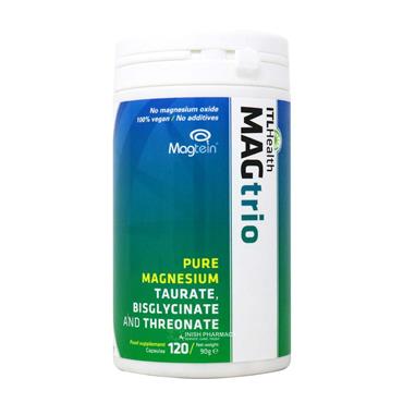 ITL Health MAGTRIO Pure Magnesium Taurate Bisglycinate and Threonate 120 Capsules