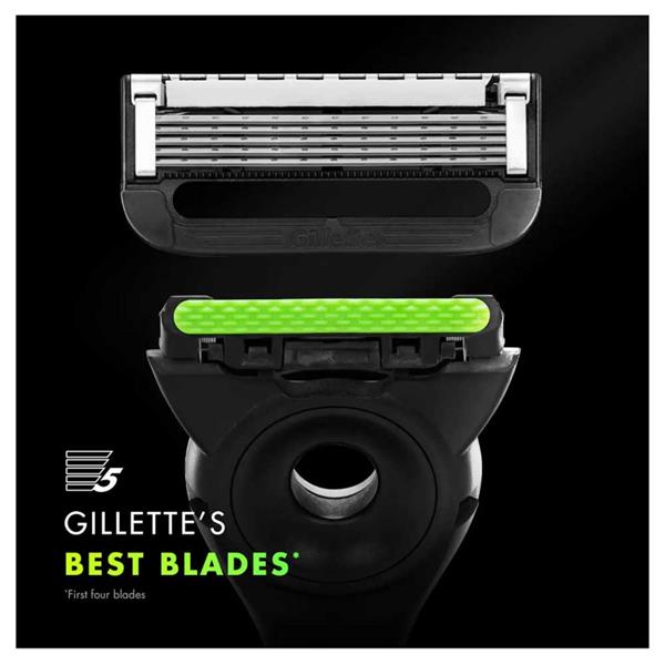 Gillette Labs Exfoliating Razor With Docking Stand & Travel