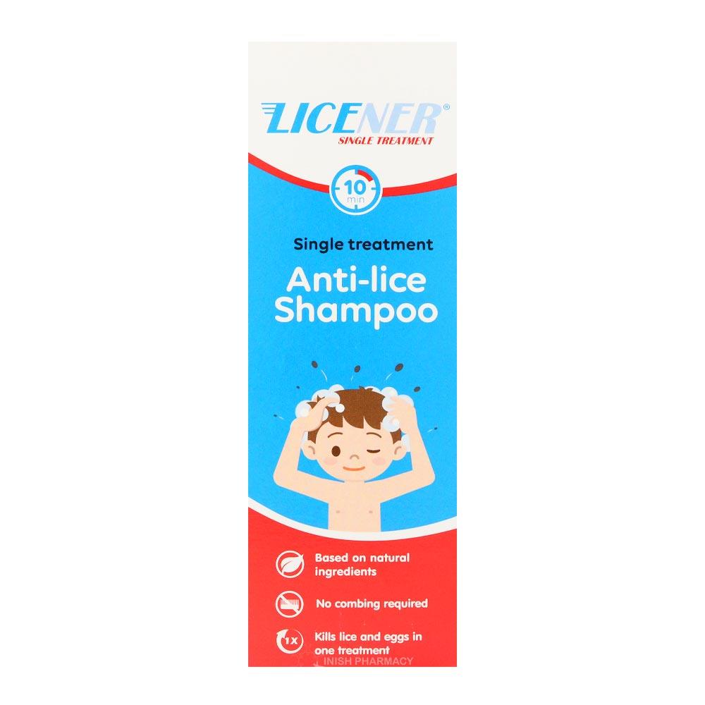 Licener Single Treatment AntiLice Shampoo 100ml Inish Pharmacy Ireland