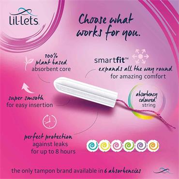 Lil-lets Smart Fit Super Tampons 32 Pack