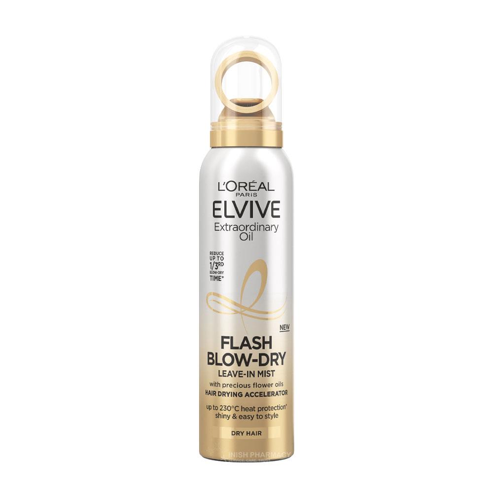 L'Oreal Elvive Extraordinary Oils Blow Dry Spray Inish Pharmacy Ireland