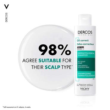 Vichy Dercos Oil Correct Shampoo 200ml