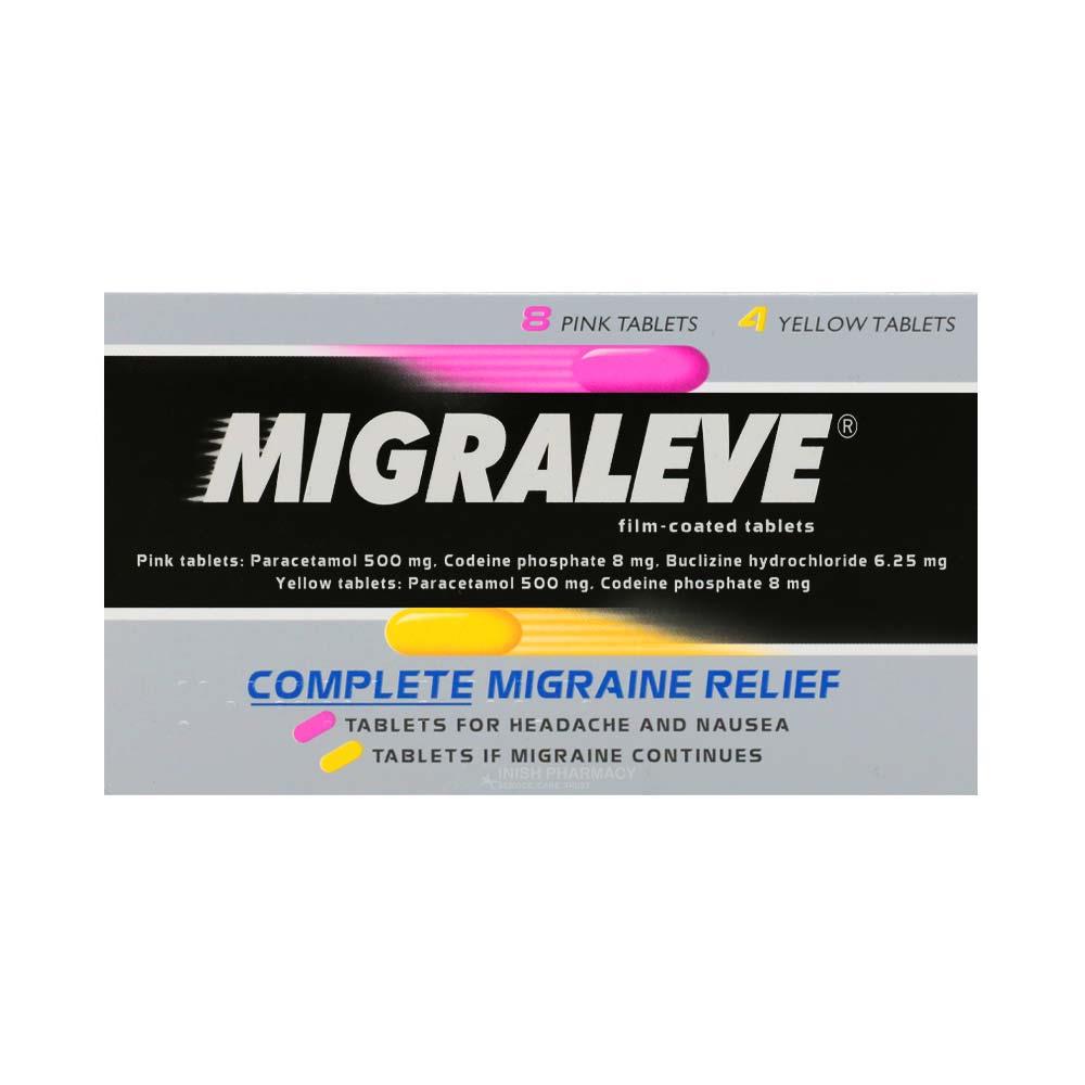 Migraleve Complete Migraine Relief Tablets 12 Pack Inish Pharmacy