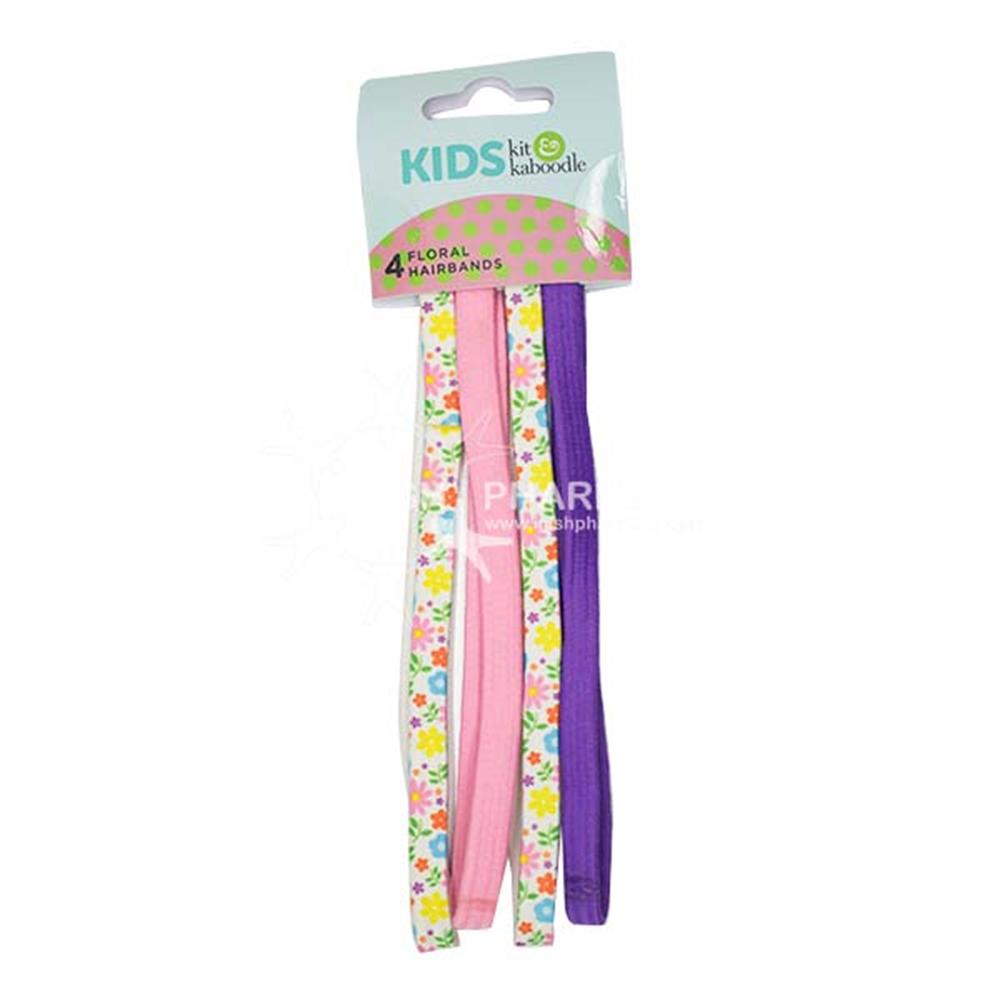 Kit & Kaboodle Floral Hair Bands 4 Pack Inish Pharmacy Ireland