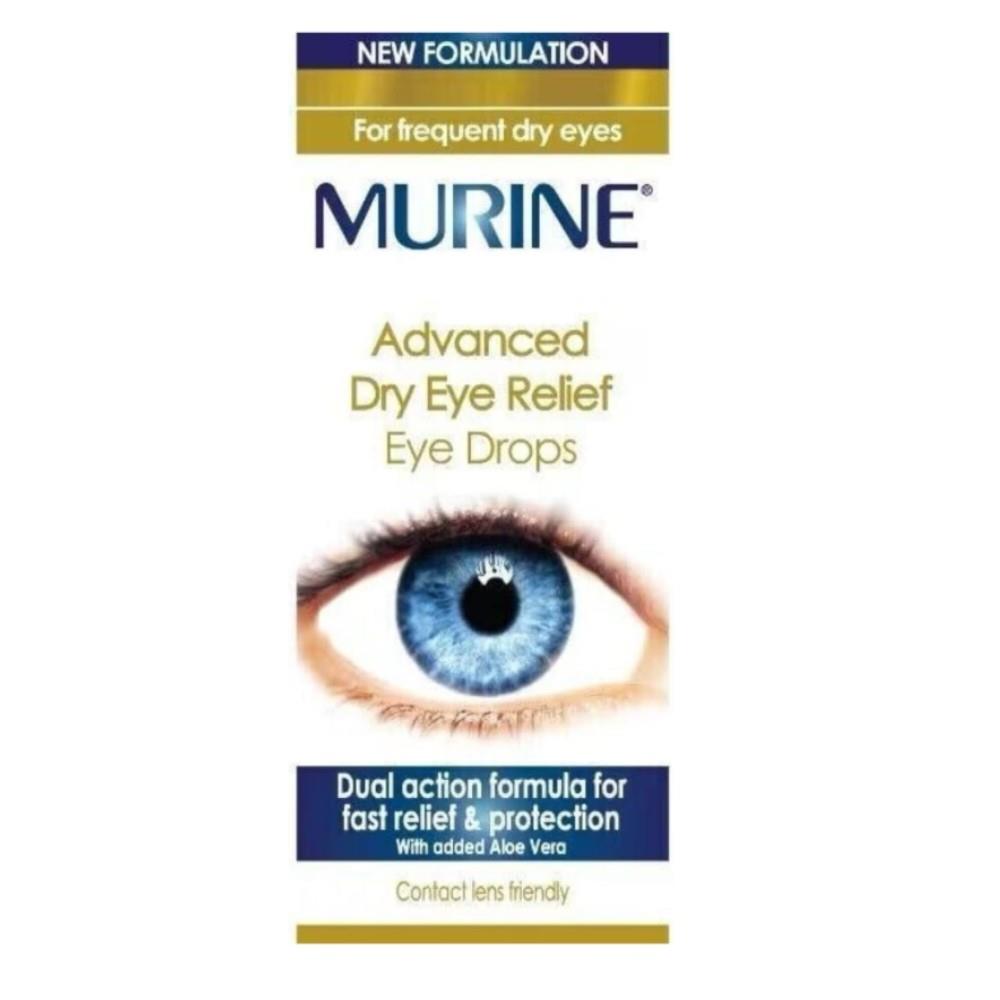 Murine Advanced Dry Eye Relief Eye Drops 10ml Inish Pharmacy Ireland