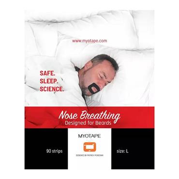 Myotape Nose Breathing For Beards 90 Strips