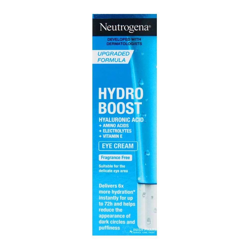 Neutrogena Hydro Boost Hyaluronic Acid Eye Cream 15ml Inish Pharmacy
