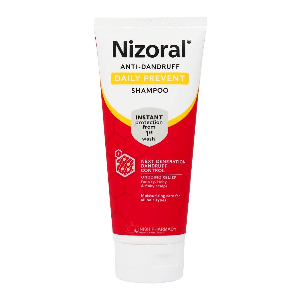 Nizoral AntiDandruff Daily Prevent & Itch Relief Shampoo 200ml Inish