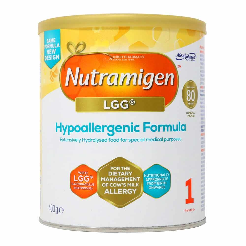 Nutramigen 1 LGG Hypoallergenic Formula for 0-6 months 400g | Inish ...