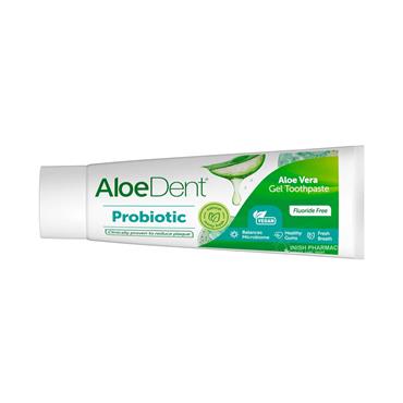 Optima Aloe Dent Probiotic Aloe Vera Fluoride Free Toothpaste 75ml