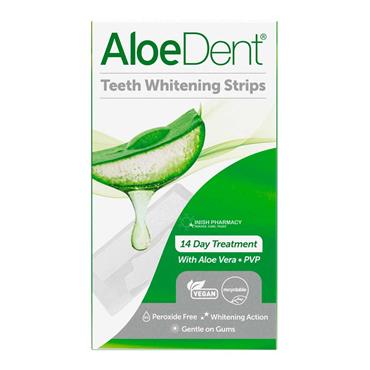 Optima Aloe Dent Teeth Whitening Strips 14 Day Treatment