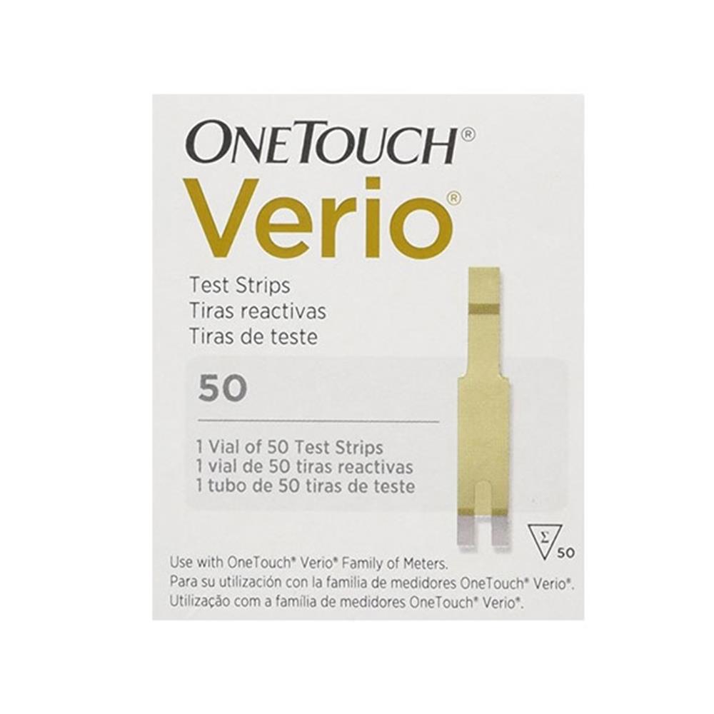 Verio Blood Glucose Test Strips 50 Pack Inish Pharmacy Ireland