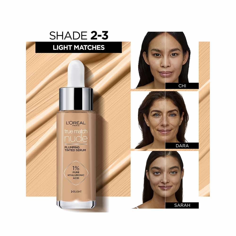 L'Oreal True Match Nude Plumping Tinted Serum Inish Pharmacy Ireland