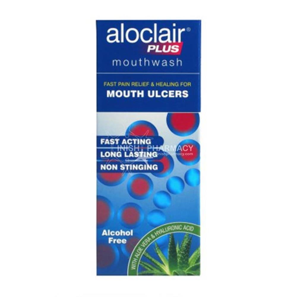 Aloclair Plus Mouthwash for Mouth Ulcers Inish Pharmacy Ireland