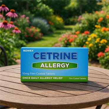 Cetrine Hayfever Allergy Relief 10mg Cetirizine Tablets