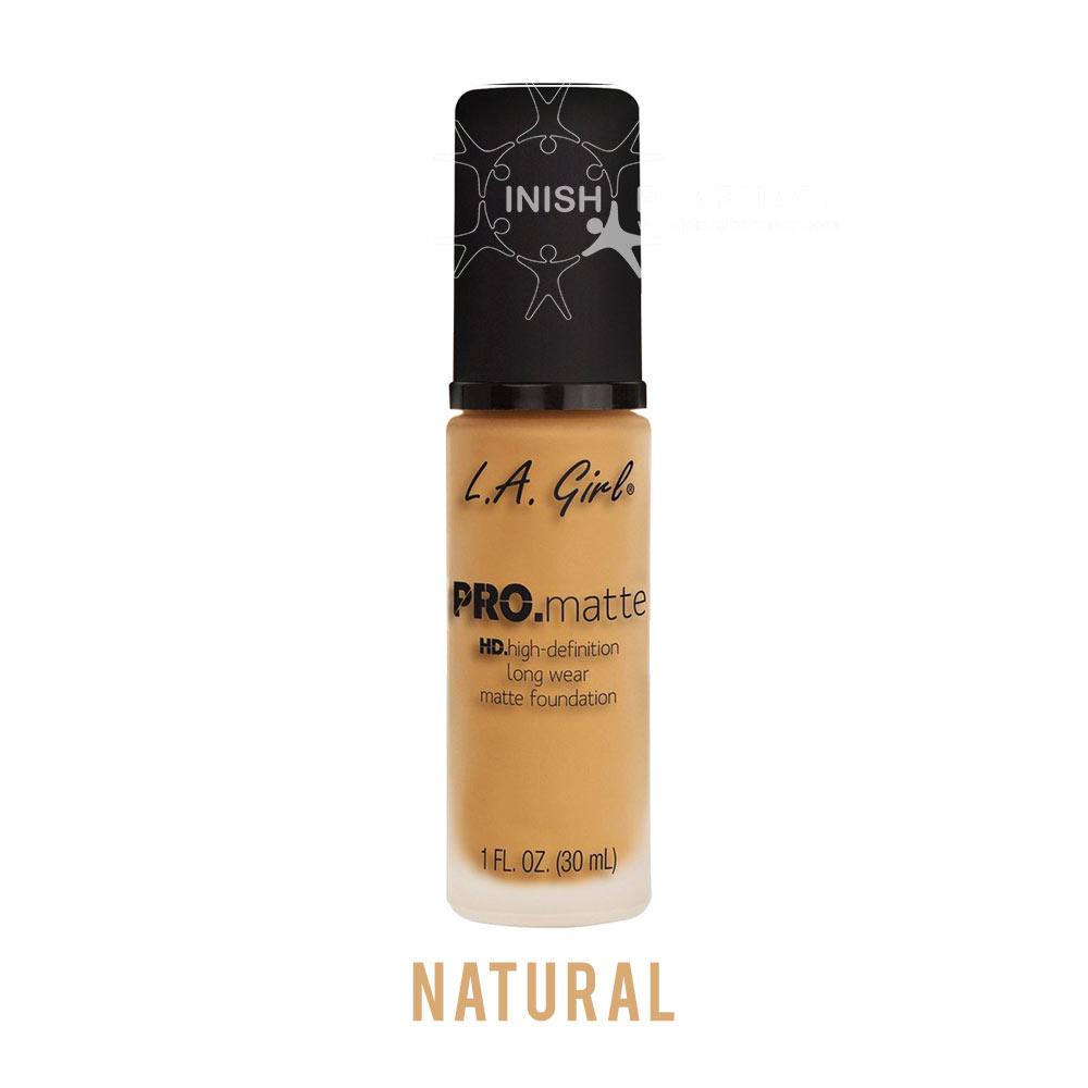 L.A. GIRL Pro Matte HD Foundation – Farbe Espresso, Mittel Bis Voll Deckend, Lang Anhaltend, Mattierend