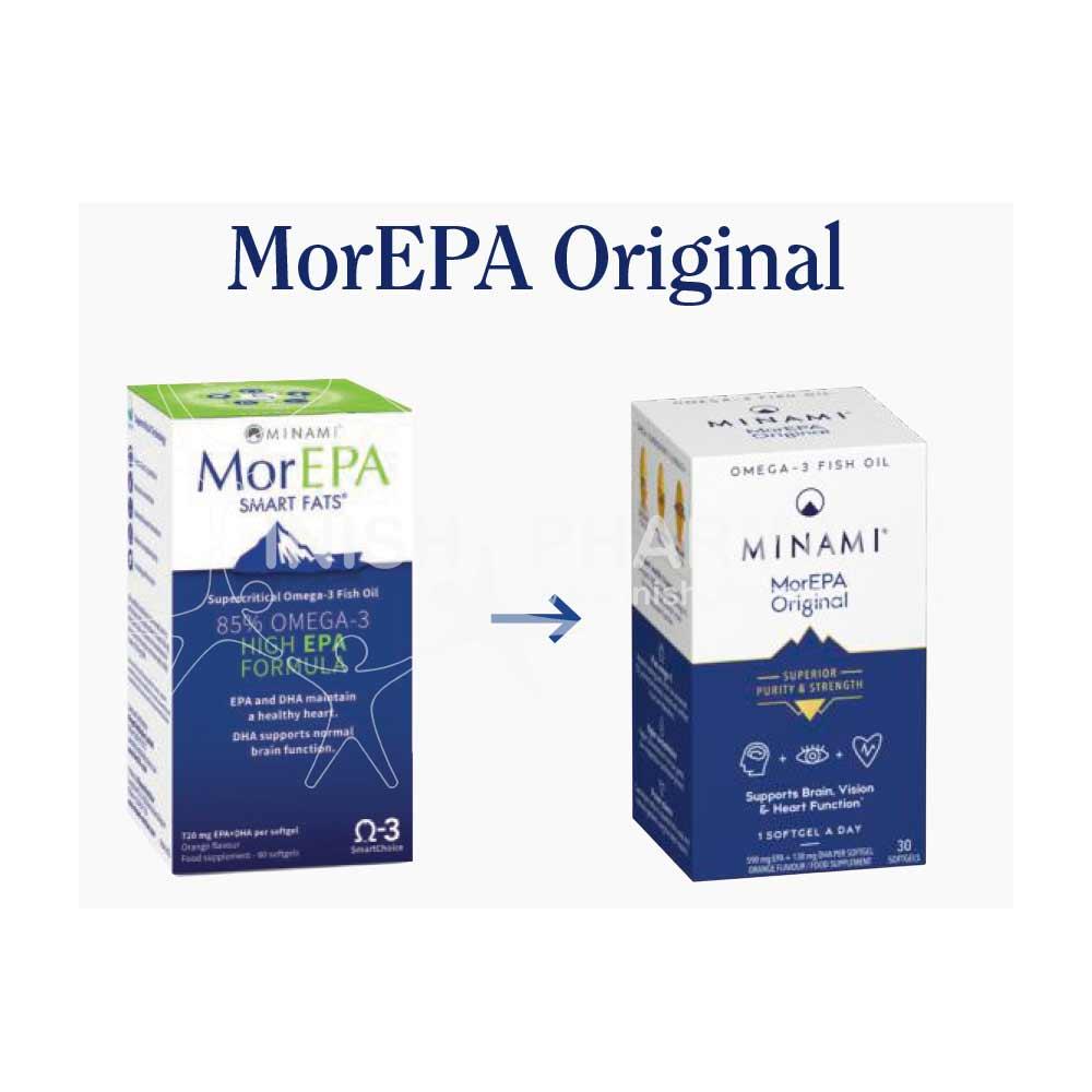 Minami MorEPA Omega 3 Fish Oil Softgels Inish Pharmacy Ireland