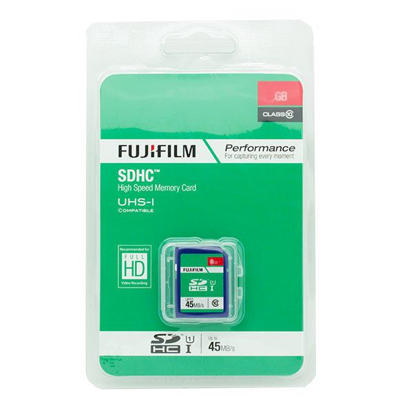 Fujifilm 8GB SDHC Memory Card Class 10 45mbs Inish Pharmacy Ireland