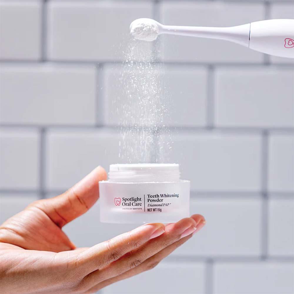 Spotlight Oral Care Teeth Whitening Powder With Diamond PAP+ Inish