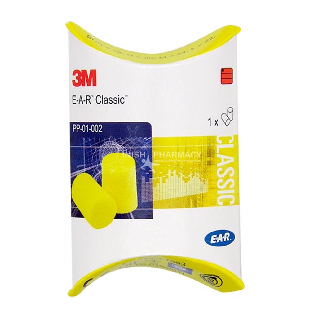 3M E-A-R Classic Gehörschutzstöpsel | SNR 28 DB, 500 Paar – Für Spender PD01000