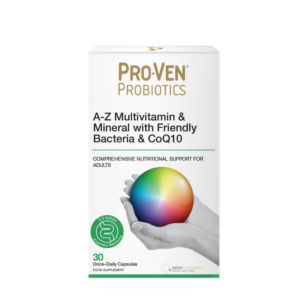 ProVen Probiotics AZ Multivitamin with Acidophilus & Bifidus & CoQ10