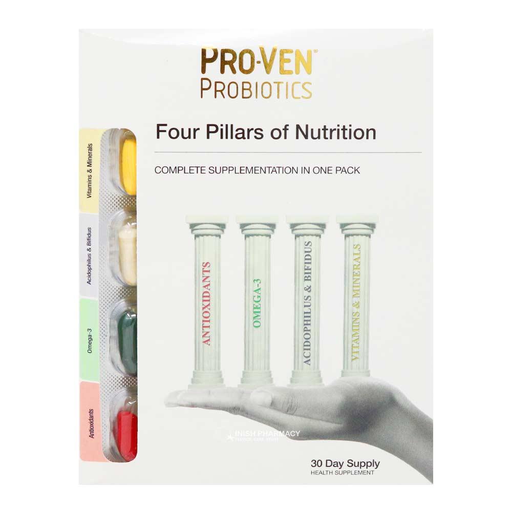 ProVen Probiotics Four Pillars of Nutrition 30 Day Pack Inish