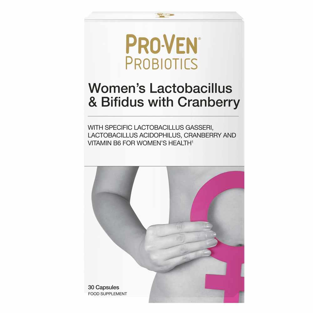 ProVen Probiotics Womens Lactobacillus & Bifidus With Cranberry 30