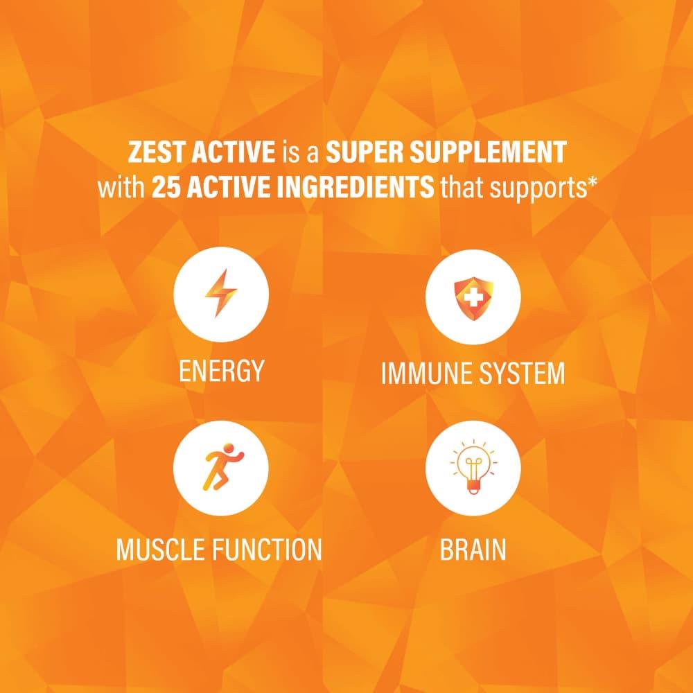 Revive Active Zest Active Food Supplement 30 Sachets Inish Pharmacy