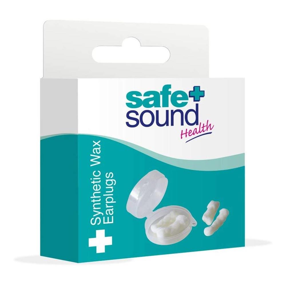 Safe & Sound Synthetic Wax Earplugs Inish Pharmacy Ireland