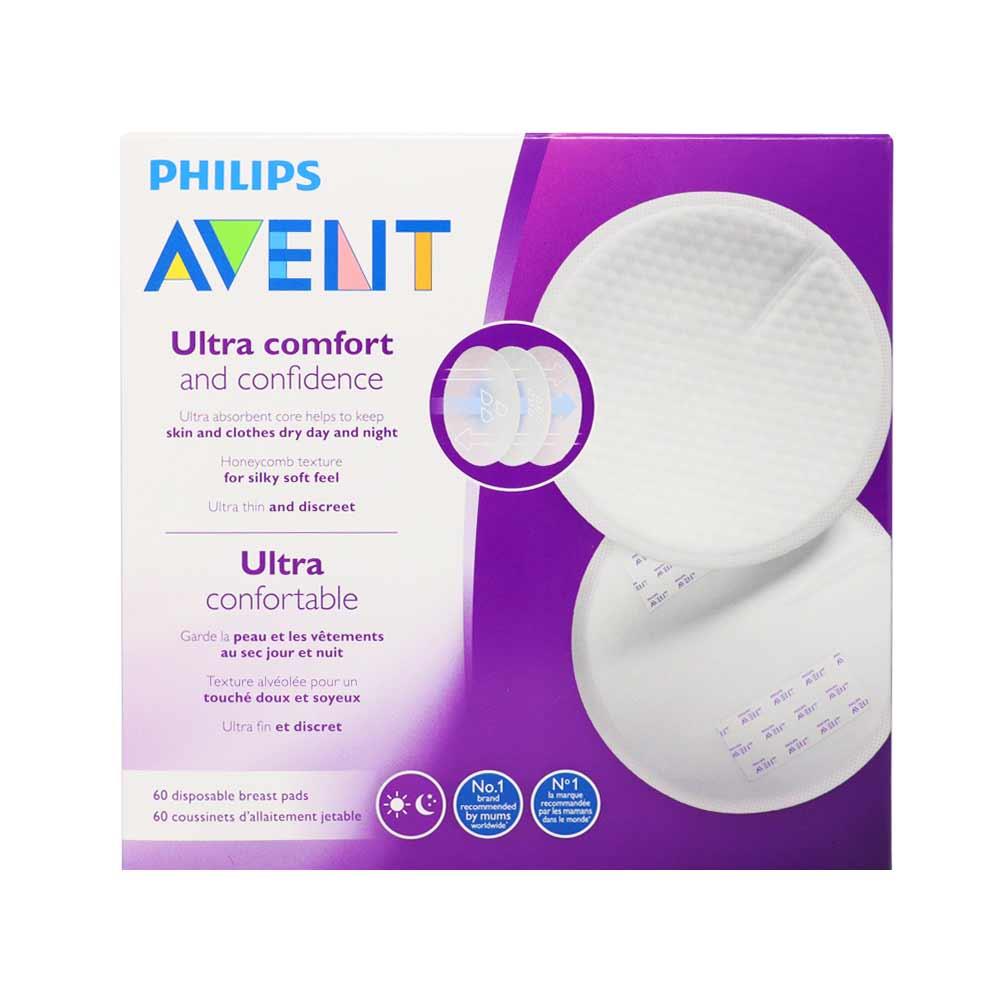 Avent Disposable Breast Pads 60 Pack Inish Pharmacy Ireland