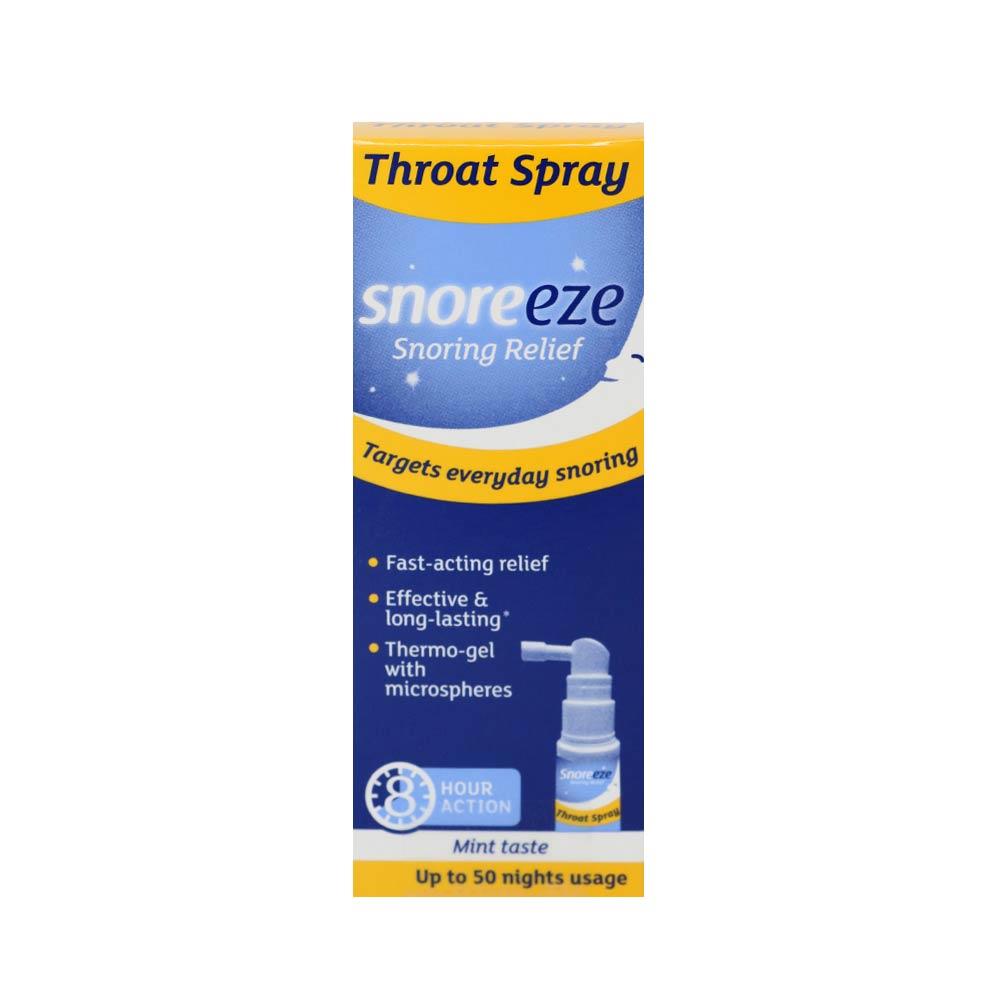 Snoreeze Snoring Relief Throat Spray Inish Pharmacy Ireland