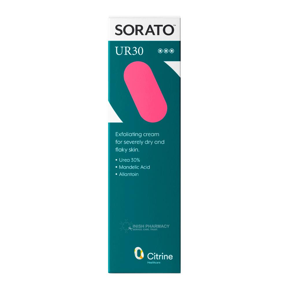 Sorato UR30 Urea Cream for Severe Dry Skin and Psoriasis 100ml Inish