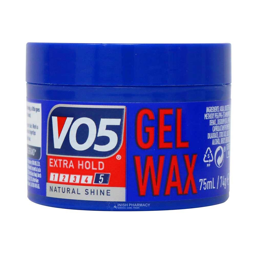 VO5 Gel Wax Extra Hold 75ml Inish Pharmacy Ireland