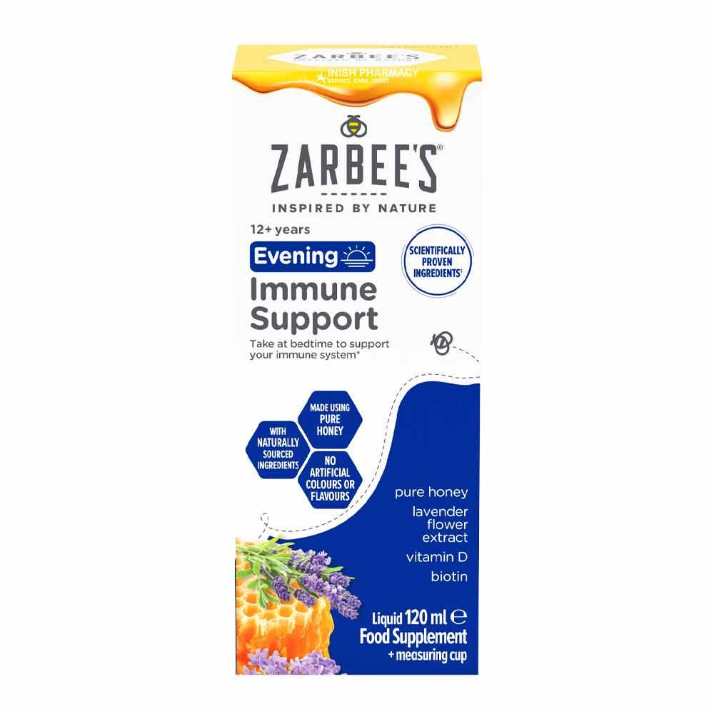 Zarbee's Adult Night Immune Support Liquid 120ml Inish Pharmacy Ireland