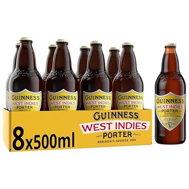 Guinness West Indies Porter 8 x 500ml Case