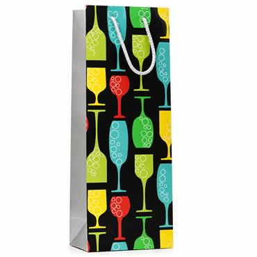 Single Bottle Wine Gift Bag
