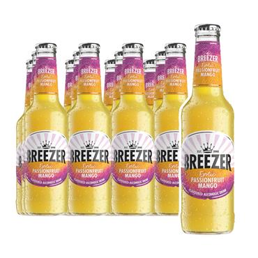 Breezer Exotic Passionfruit & Mango 12 x 275ml Case Deal