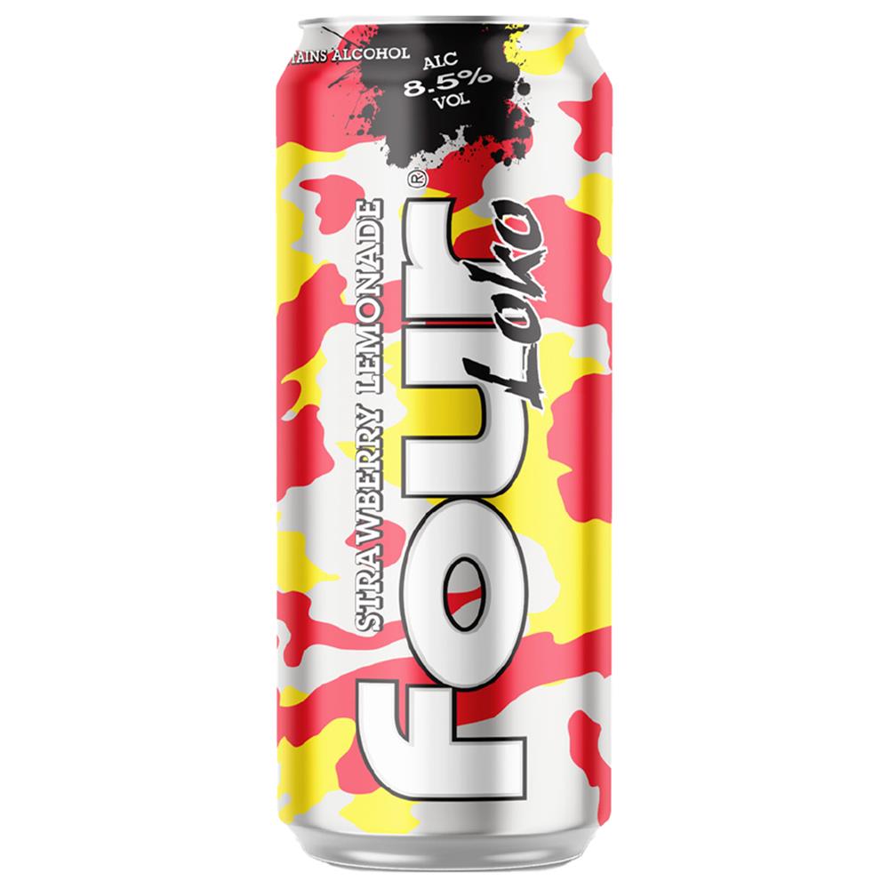 Four Loko Strawberry Lemonade Buy now at Carry Out Off Licence