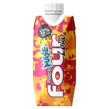 Four Loko Peach Pulse 330ml