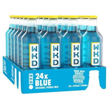 WKD Blue 24 x 275ml Case