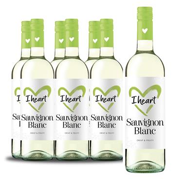 I Heart Sauvignon Blanc 750ml 6 Bottle Case Deal