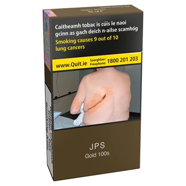 JPS Gold 100s Cigarettes 20 Pack