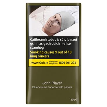 John Player Blue Volume Tobacco with papers 30g