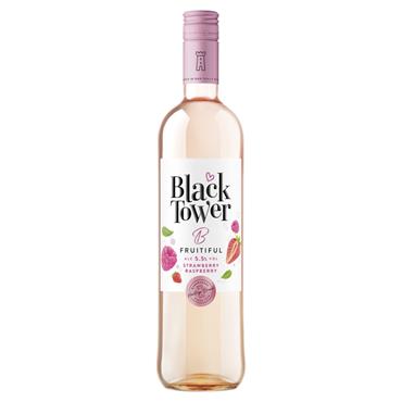 B by Black Tower Fruity Rosé Strawberry & Raspberry 750ml Bottle